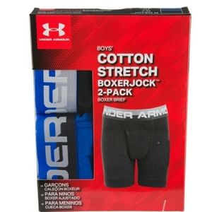 Under Armour 2 Pk. Cotton Boxer Briefs